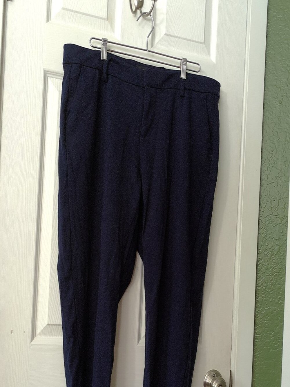 Liverpool Dark Navy Tapered Women's Trousers